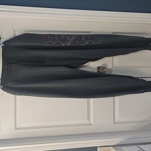 New 3x Mens AC/DC Gray Sweats Elastic Waist Drawstring w AC/DC logo on side